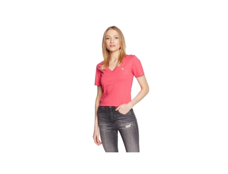 Camiseta CALVIN KLEIN (XS - Rosa)