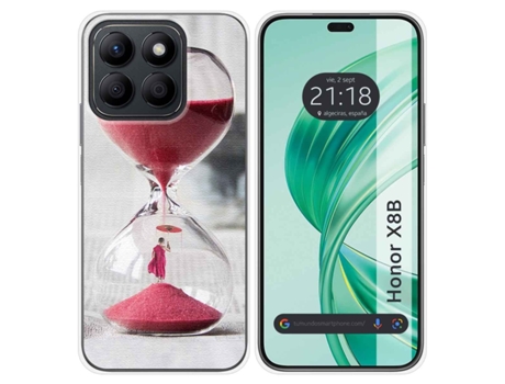Funda Diseño Reloj para Honor X8B TUMUNDOSMARTPHONE Silicona Multicolor