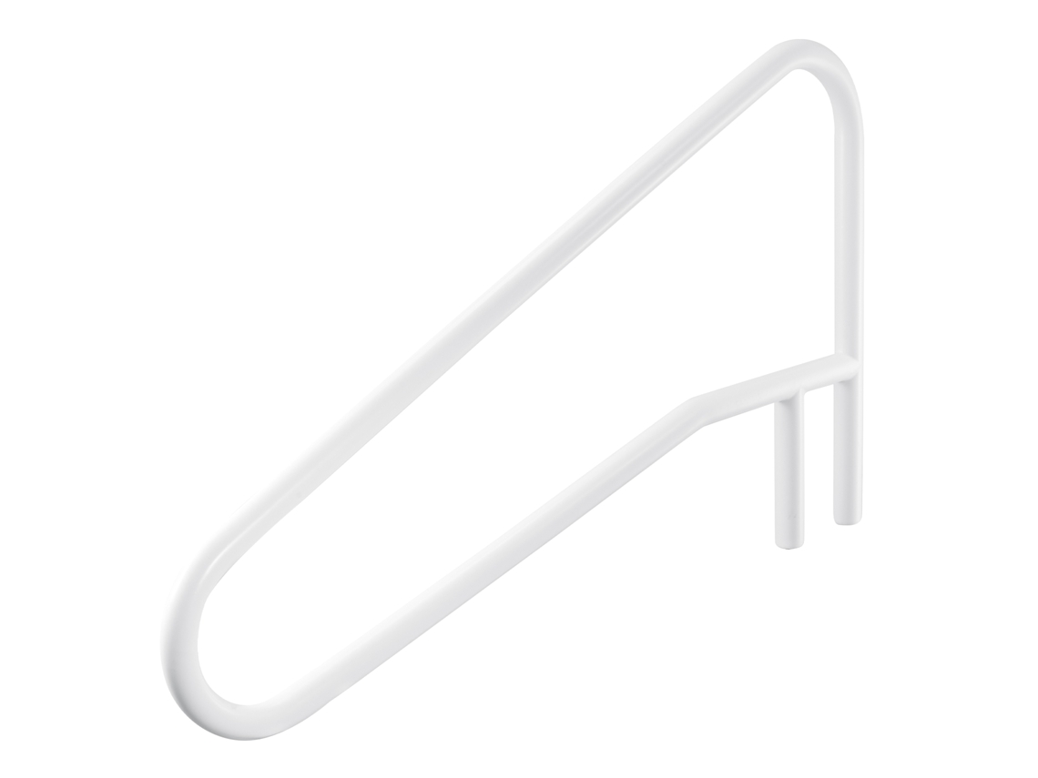 Pasamanos de piscina de acero inoxidable, soldado sin juntas, 1371 x 48 x 813 mm, Vevor