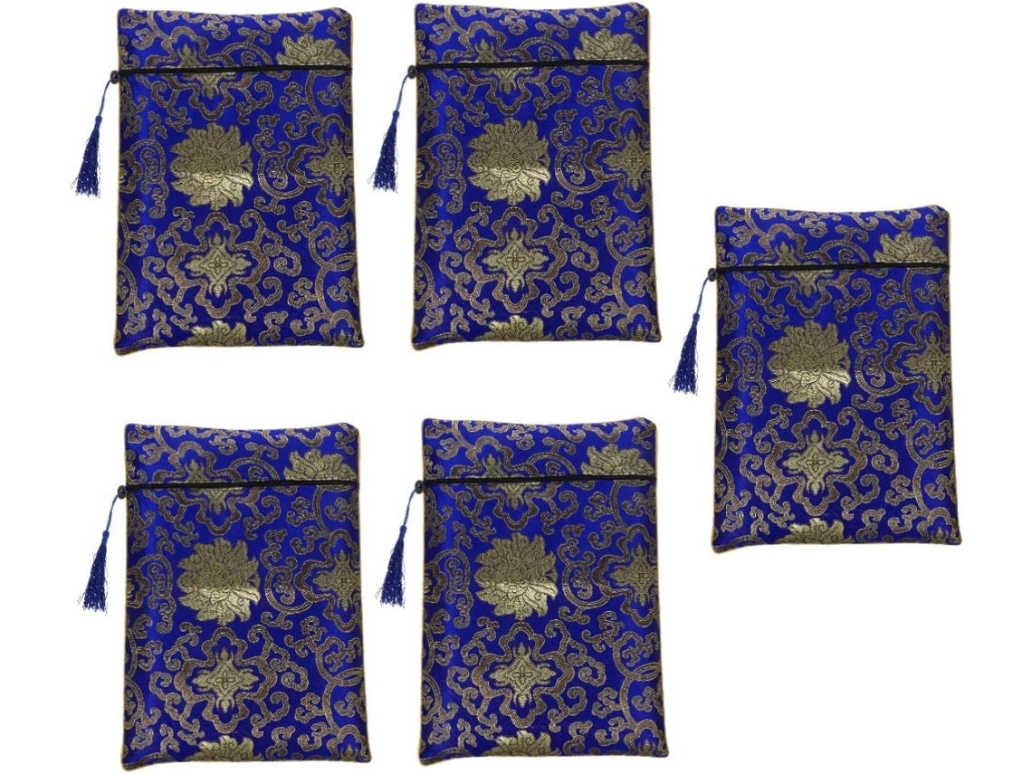 De 5 Peças De Bolsas Organizadoras Nuobesty Para Material Escolar, Incluindo Estojo Multiuso Para Documentos.