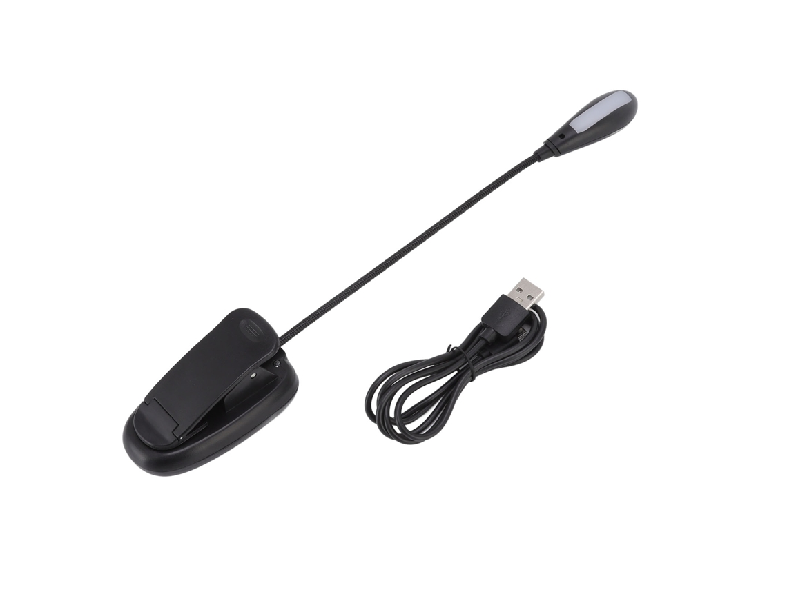 2026-luz De Lectura Led Recargable Usb Protectora De Ojos 360° Clip Para Libros Dormitorio Dormitorio