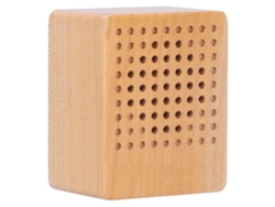 Caja de música de madera vintage, radio de simulación, regalo de Navidad