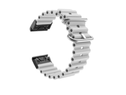 Correa Pulsera Round Gris para Garmin Forerunner 955