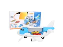 Avión De Juguete De Transporte Por Inercia Para Armar Y Guardar, Ideal Para La Educación Temprana De Los Niños.