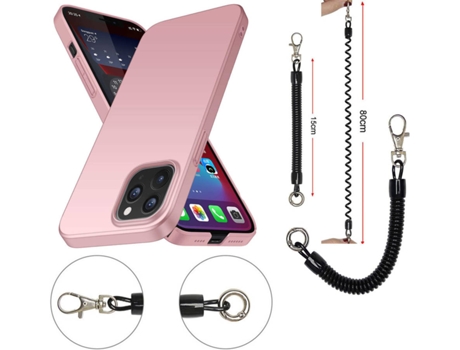 Carcasa iPhone 13 Pro Turtleshell Rosa BD-PKHC
