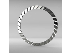 Anillo de bisel metálico antiarañazos de 22 mm para Samsung Galaxy Watch de 46 mm Ly Ebike Smartwatch (Tipo G)