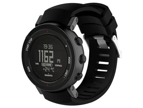 Correa Smartwatch Para Suunto Core Alu Negra VENISYMLIS