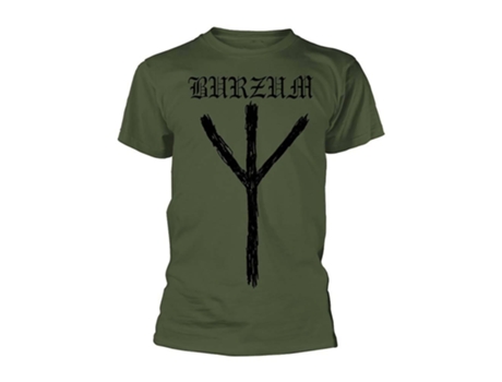 Camiseta ROCKINSTONE Runa Burzum (verde) (XXL)