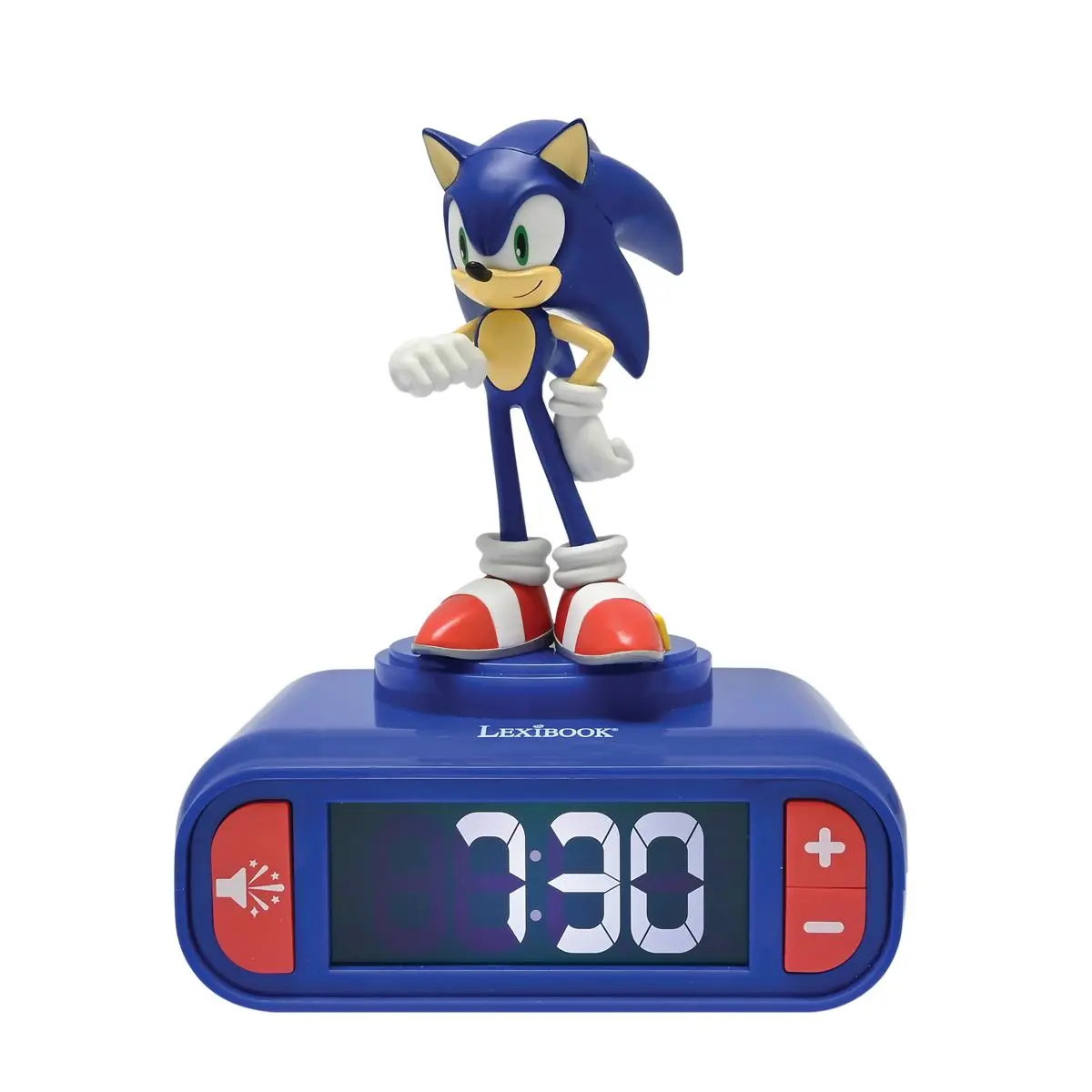 Sonic 3d-nachtlicht-wecker Mit Soundeffekten
