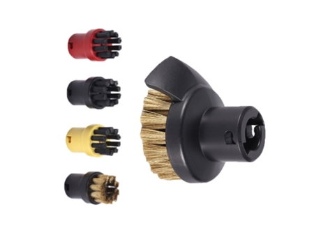 Cepillos redondos con accesorio raspador para piezas de cepillo de limpieza de Limpiador a vapor KARCHER SC Series SC1/SC2/SC3/SC4/SC5