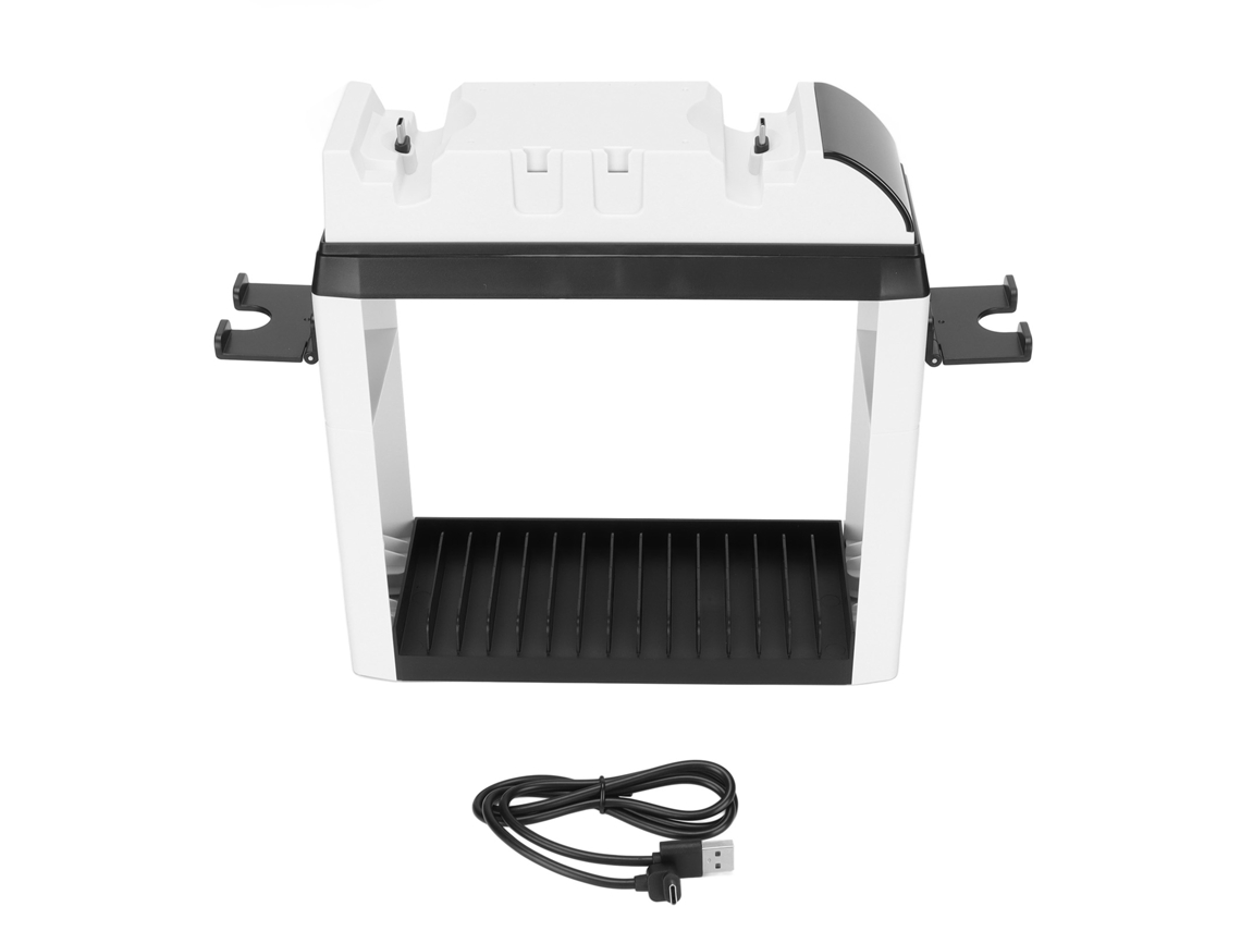 Base De Carga Y Rack De Almacenamiento Multifuncional 6 En 1 Para Controladores Y Tarjetas De Juego De Switch
