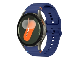 Correa para Samsung Galaxy Watch 7 (40 mm/44 mm) - Silicona cosida con diseño de ondas