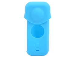 TRUYUETY Funda Protectora para Cámara Deportiva Insta360 One X2, Carcasa Profesional de Silicona Antipolvo con Doble Seguridad