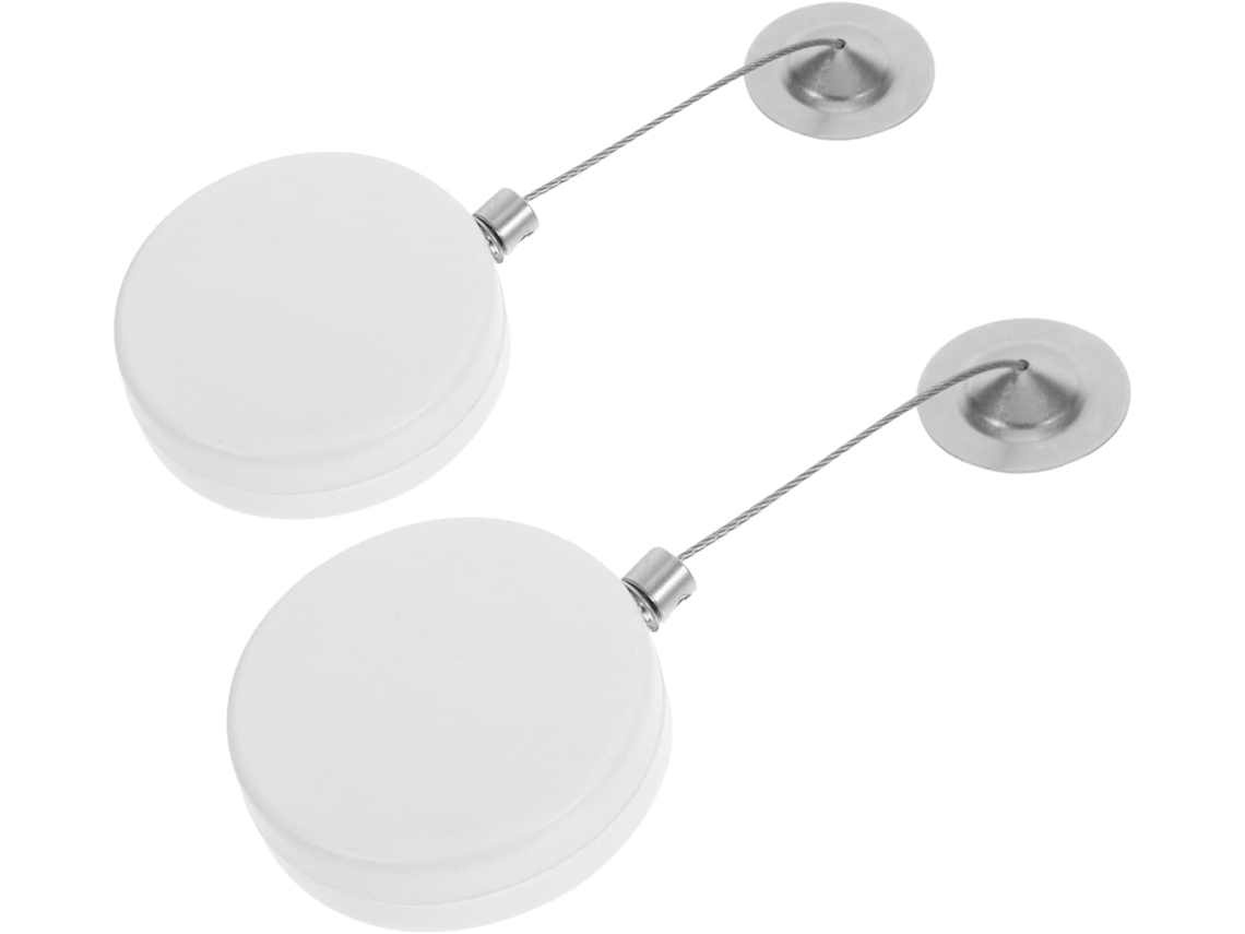 Candado antirrobo de acero de 2 piezas. Candados retráctiles para proteger dispositivos electrónicos y artículos. Gokoco