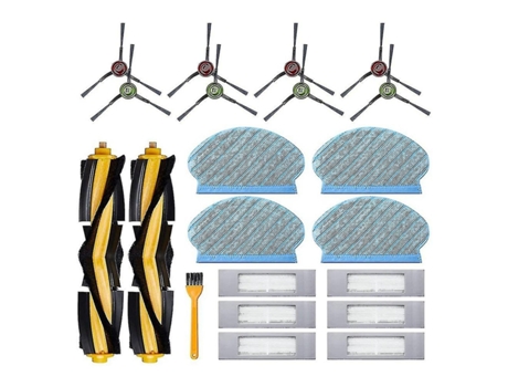 Accesorio Aspiradoras Compatibilidad Universal Juego de 21 piezas ECOVACS Deebot Ozmo 920/950/Yeedi 2 Hybrid