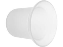 Porta-escova De Vaso Sanitário, Organizador Para Banheiro, Base Estável Em Vidro Fosco.