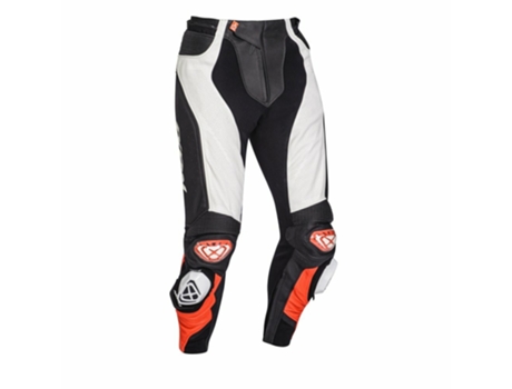 Pantalones de Moto para Hombre IXON (3XL - Cuero - Negro)