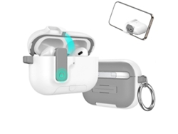 Estuche para auriculares inalámbricos con bloqueo automático integrado para Airpods Pro 3 GIECY