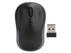 Mouse Sem Fio 2.4ghz 1000dpi Usb Para Notebook Pc Desktop Windows Laptop Office Cinza