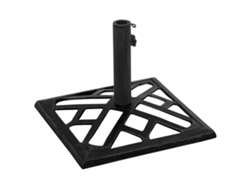 Maison Exclusive - Base De Sombrilla De Hierro Fundido Negro 44x44x31 Cm