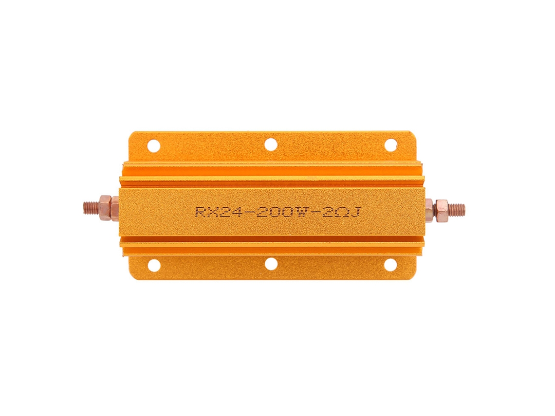 Resistor De Potencia 200w 2r De Aluminio Rx24 Profesional Para Suministros Eléctricos Industriales