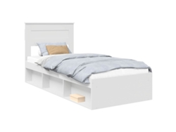 Maison Exclusive - Estructura De Cama 75 X 190 Cm Madera De Pino Macizo