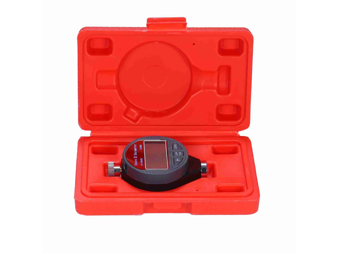 Durómetro Digital Portátil Shore D/c/a 0-100hd Para Caucho, Plástico Y Suelos Con Pantalla Lcd