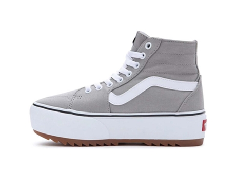 Zapatillas de Mujer VANS Hi Tapered Platform Gris (36)