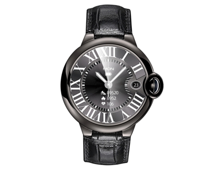 Aw28 Llamadas Bluetooth Multifuncionales Fitness Impermeable Reloj Inteligente Negro VEANXIN