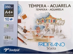 Bloc de Dibujo FIRMO Espiral (A4 - 10 Hojas - Blanco - Liso)