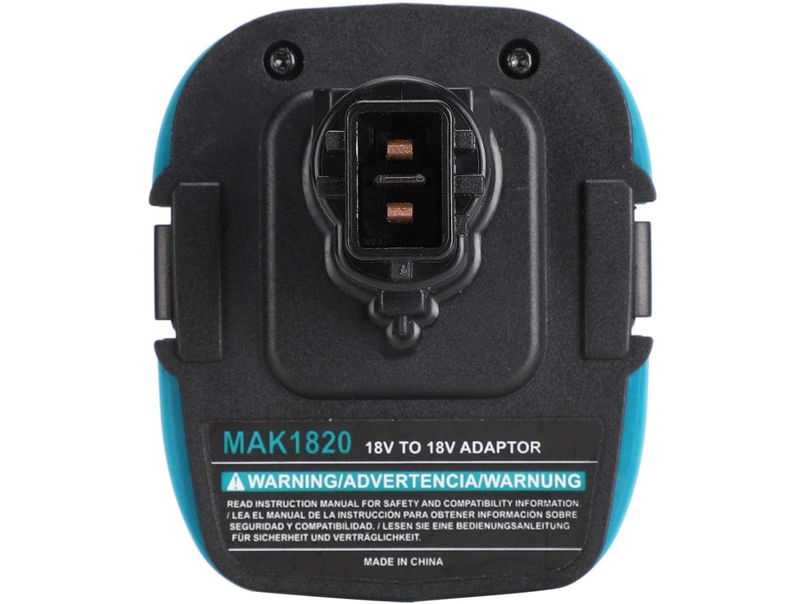Adaptador De Batería De Iones De Litio Abs Para Equipos Domésticos Compatibles