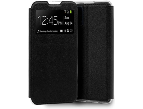 Funda para Samsung Galaxy A41 COOL Flip Cover Negro
