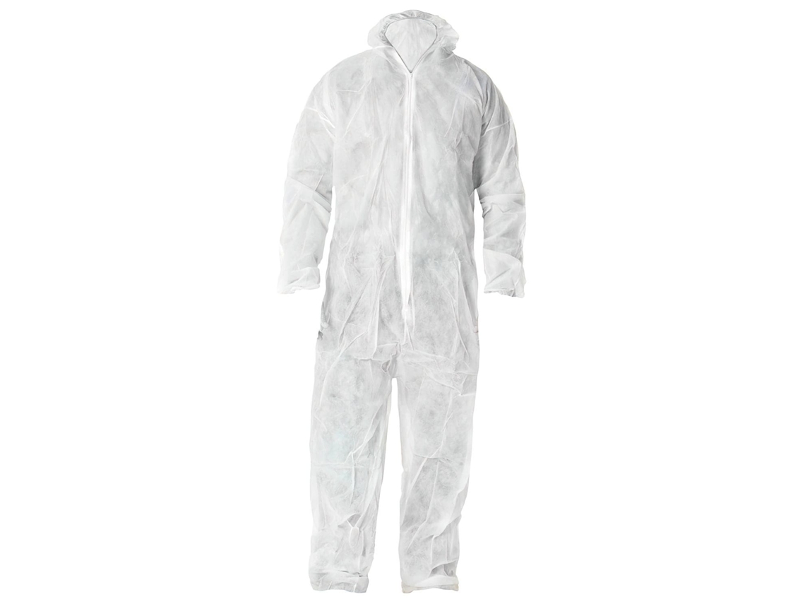 Buzo Monouso Polipropileno Blanco Xl WOLFPACK LINEA PROFESIONAL