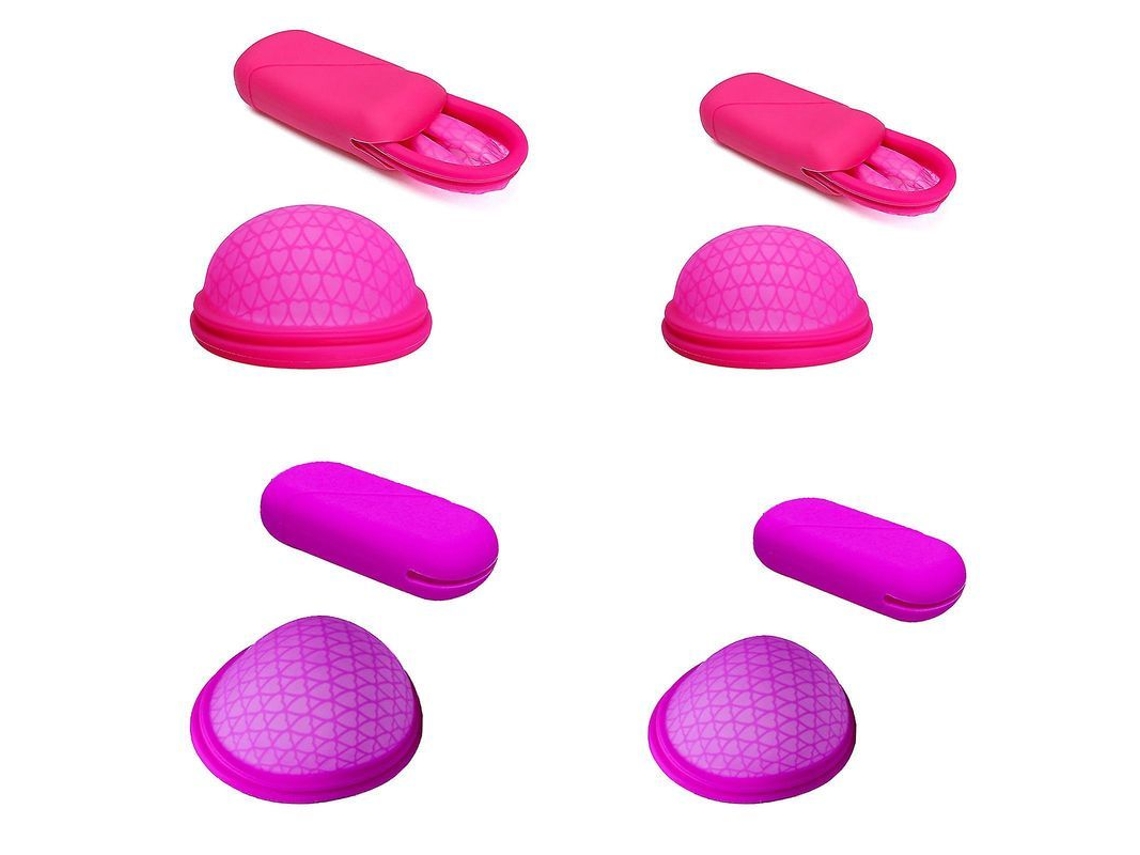 Paquete De 2 Discos Menstruales Reutilizables - Copa Menstrual Suave Con 39% De Descuento - Protección Antifugas De 12 Horas