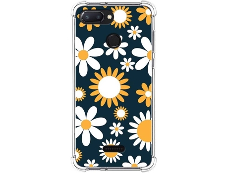Carcasa Xiaomi Redmi 6 TUMUNDOSMARTPHONE Dibujos Antigolpes Flores 08 Multicolor