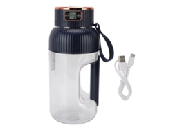 Vaso Batidor Portátil De 150 W Y 1200 Ml, Mini Multifuncional Para Viajes, Gimnasio, Hogar Y Oficina - Azul