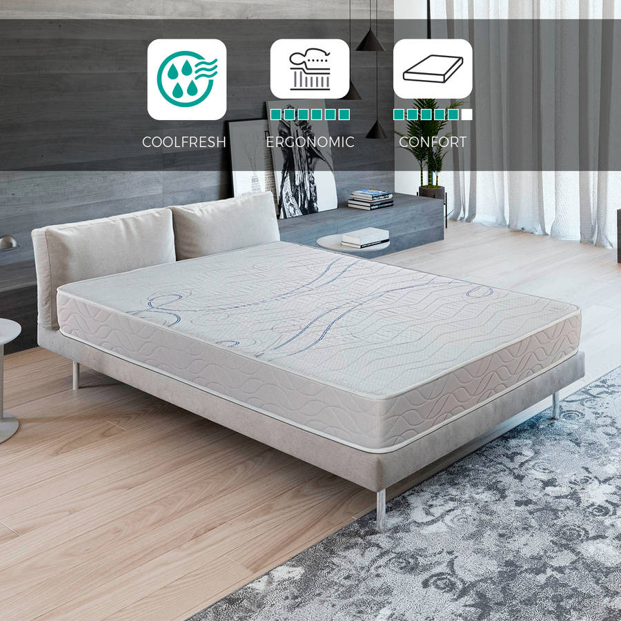 Colchón ROYAL SLEEP CP2160108018200 (80x182 cm - Espuma HR Viscoelástica)