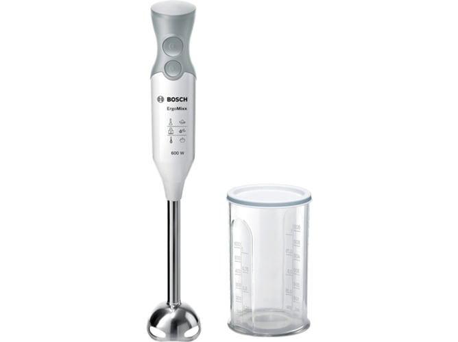 Batidora de Mano BOSCH MSM66110 (600 W - Blanco y Gris)