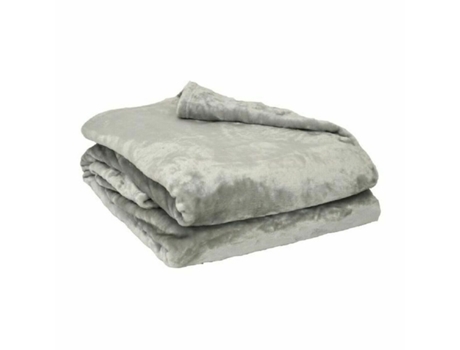 Manta POYET MOTTE (36.80 x 30.40 x 16.60 cm - Poliéster - Beige)