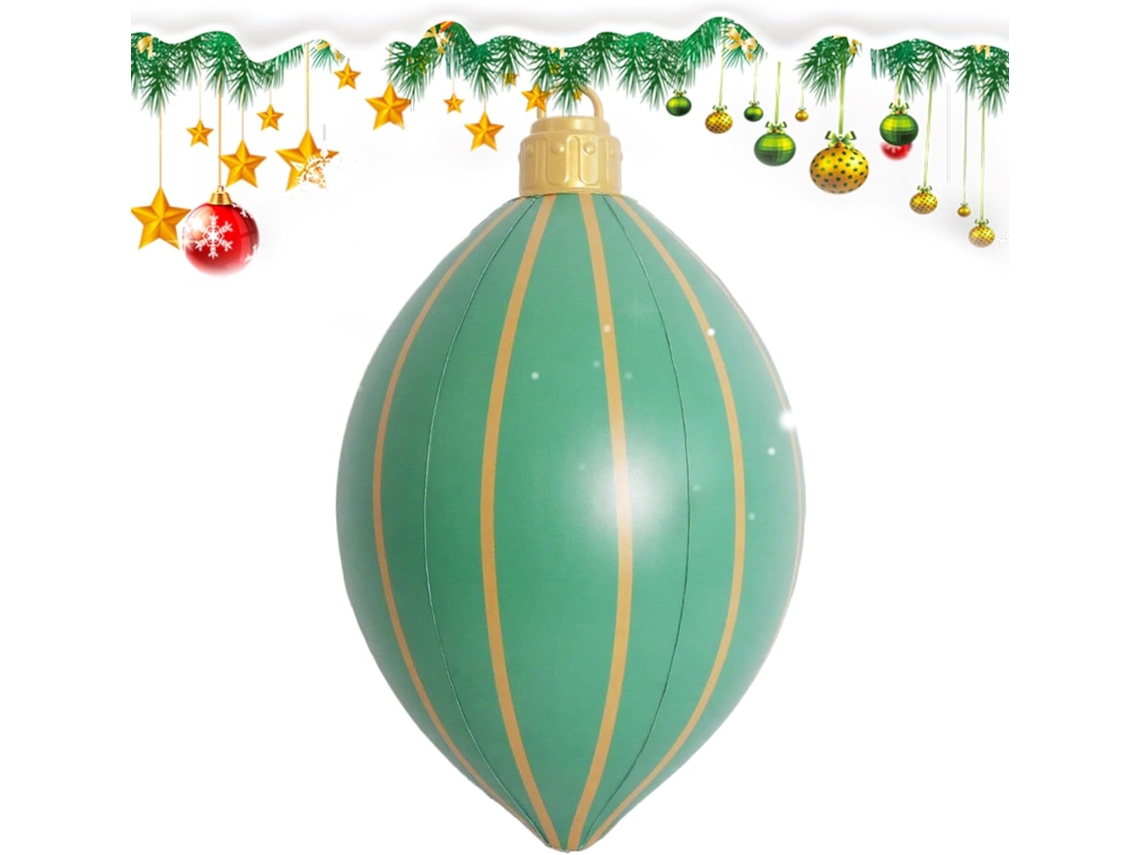 Bola Navideña Inflable - Adornos Gigantes Inflables De Pvc Para Jardín | Decoraciones Temáticas