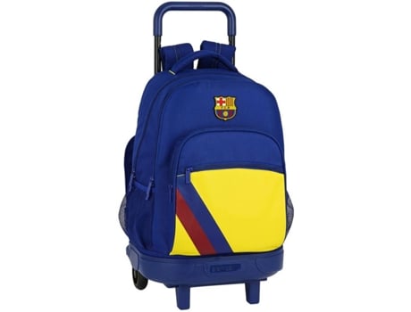 Mochila Trolley FC BARCELONA (Azul - Poliéster - 45x33x20 cm)