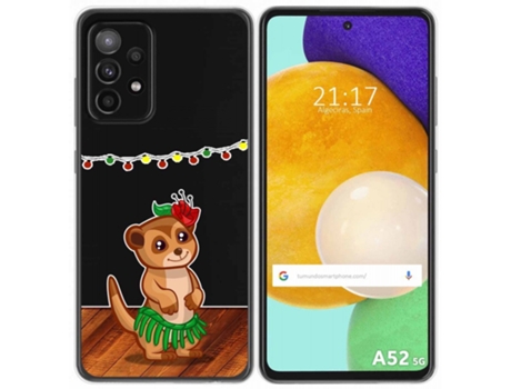 Carcasa Samsung Galaxy A52 / A52 5G / A52s 5G TUMUNDOSMARTPHONE Dibujos Transparente Multicolor