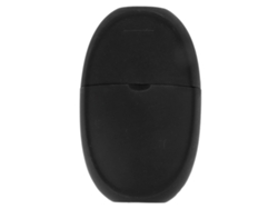 Rodillo Facial De Hielo Para Aliviar El Dolor. Base Antideslizante De Silicona Duradera Para El Cuidado De La Piel. Color Negro.