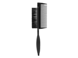 Peine y cepillo para barba 2 en 1 para cortar el cabello, herramienta de estilismo portátil para viajes