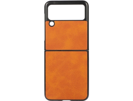 Carcasa Samsung Galaxy Z Flip 3 Tough Leather Marrón