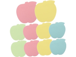 10 pegatinas coloridas para notas, ideales para la escuela y el hogar. Gokoco
