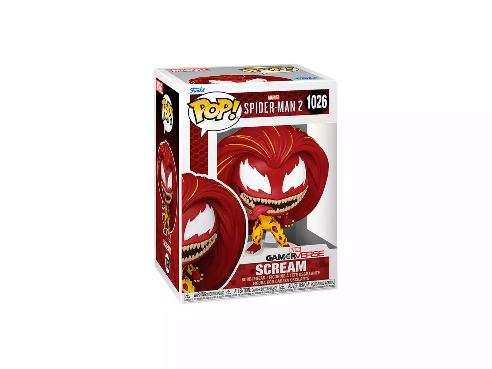 Figura FUNKO Pop! Games: Marvel Spider-Man 2 - Scream (Possible Chase)