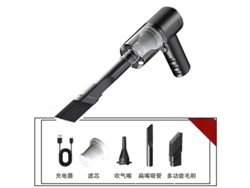SIURN Aspirador Portátil de Mano de Doble Propósito para Coche 1200 Mah