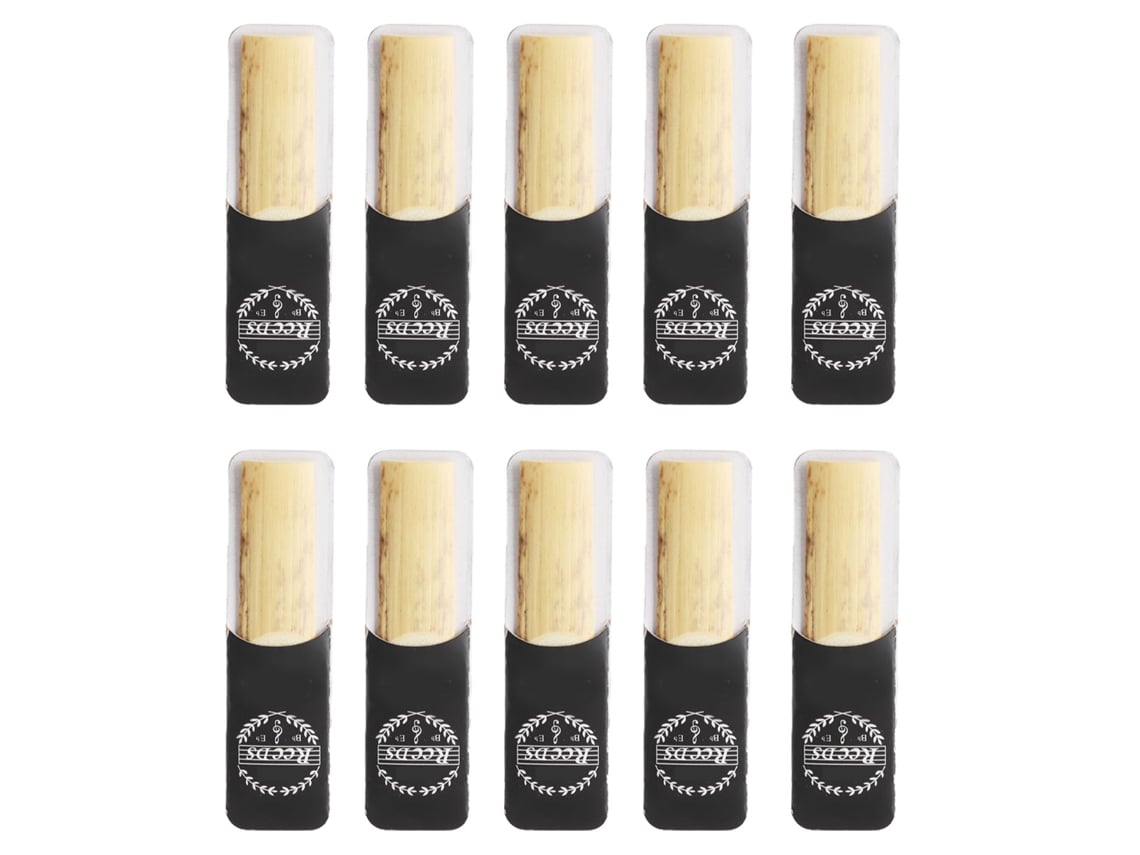 Ats-cañas Para Saxofón Alto Eb Cañas De Bambú Para Saxofón Reeds Accesorios De Instrumentos De Viento Madera
