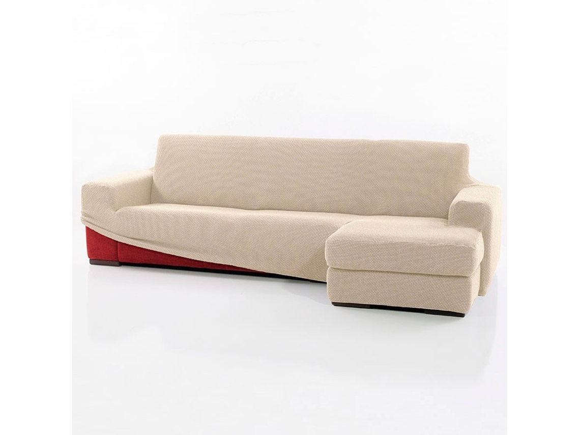 Funda de Sofá DOMAINET Relive (Beige - Algodón y poliéster - 210-320 cm)
